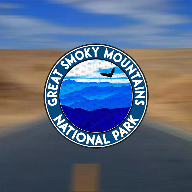 

Vinyl Stickers For Great Smoky Mountains National Park In Tennessee, Car Sticker Self-adhesive Holiday Decoration Sticker For Cars Windows Bumpers Computer Laptop