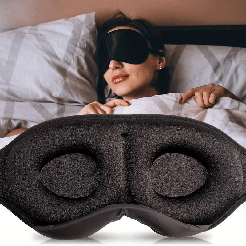 

1pc Sleeping Eye , 3d Contoured Eye , For Nap, , ,