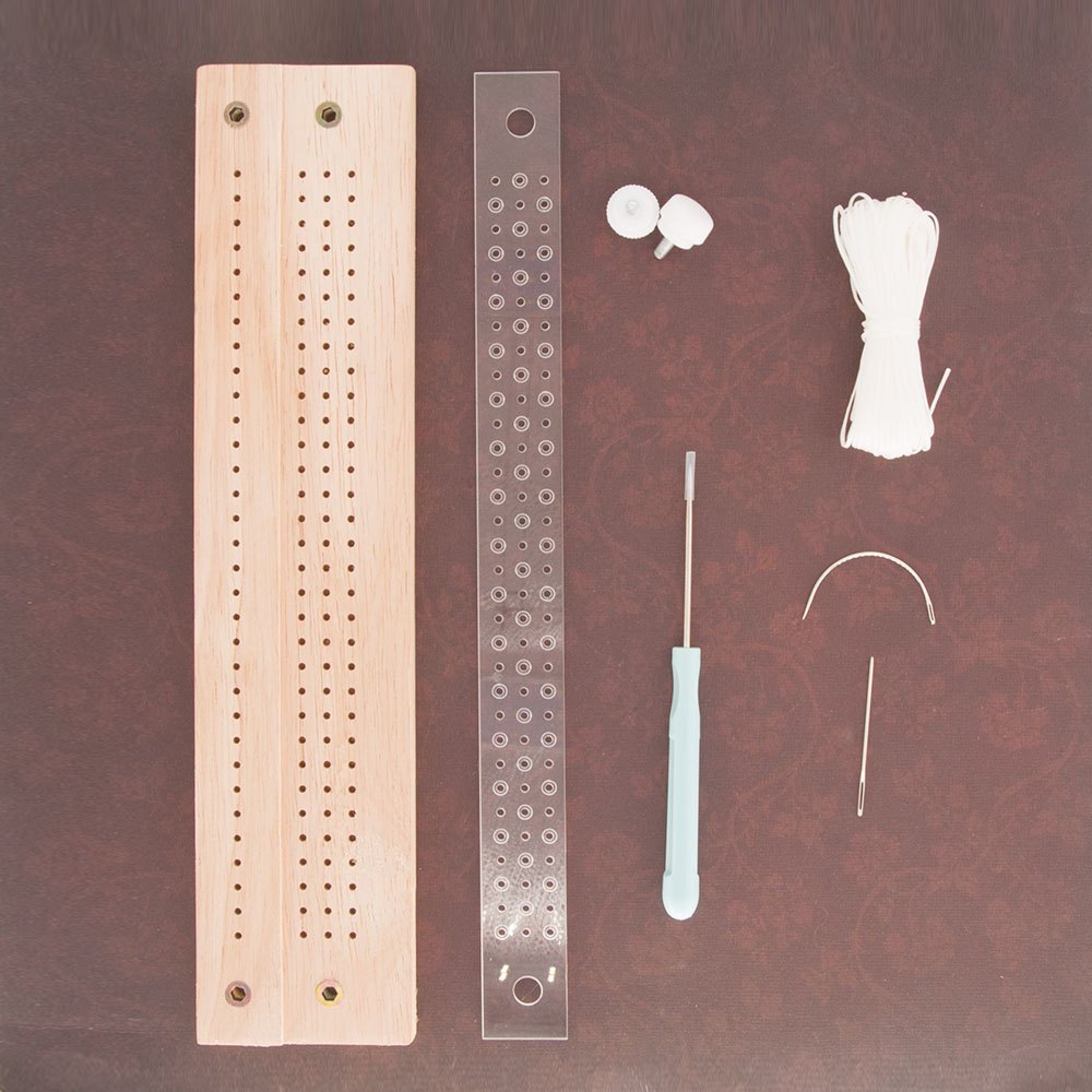 

Wooden Book Binding Kit, Paper Punching And Binding Kit For Beginners, Include Waxed Thread, Awl, Puncher, Needle, Curved Needle, For Diy Bookbinding Crafts And Sewing Supplies