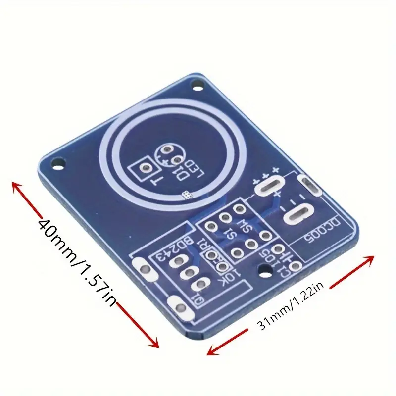 Kit de Bobina Tesla para proyecto DIY Mini - 9-12V BD243, Iluminación Inalámbrica y Transferencia de Energía, Montaje Fácil 12 kit de bobina tesla diy mini - 9-12v bd243, iluminación inalámbrica y transferencia de energía, montaje de accesorio detalles 4