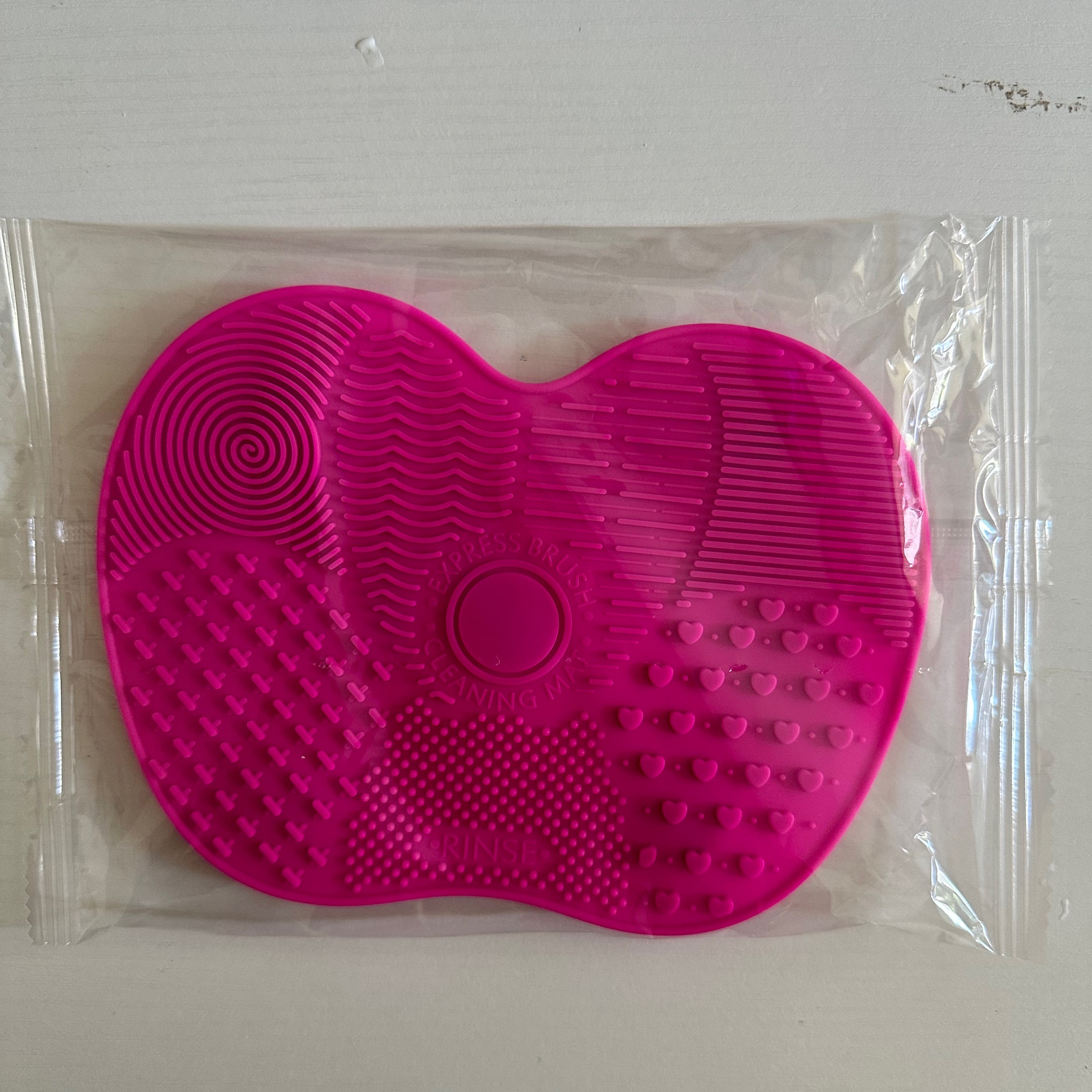 2 Stück Silikon-Reinigungsmatte Für Make-up-Pinsel – Mit Saugnapf & Rillen, Praktisch Zum Säubern