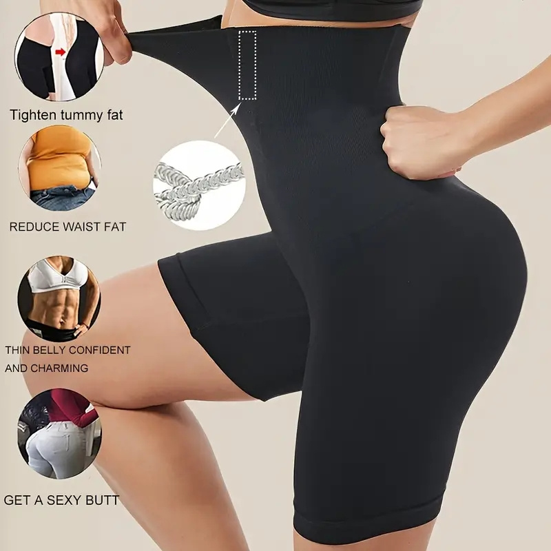 Women shorts seamless Bodysuit Shapewear Safety Panty Tummy Control(Pack Of  02)