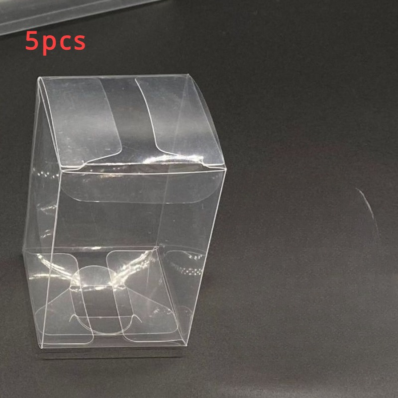 Non-Edible Transparent Pack of 6 Panties PVC Packaging Box, For