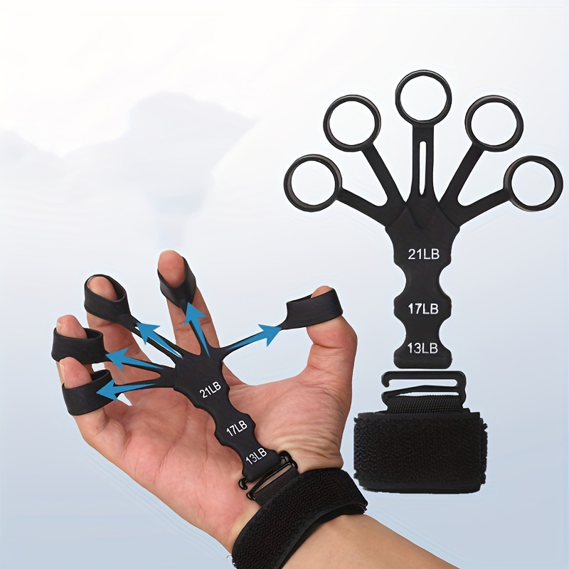 1pc Silicone Finger Strength Training Tool