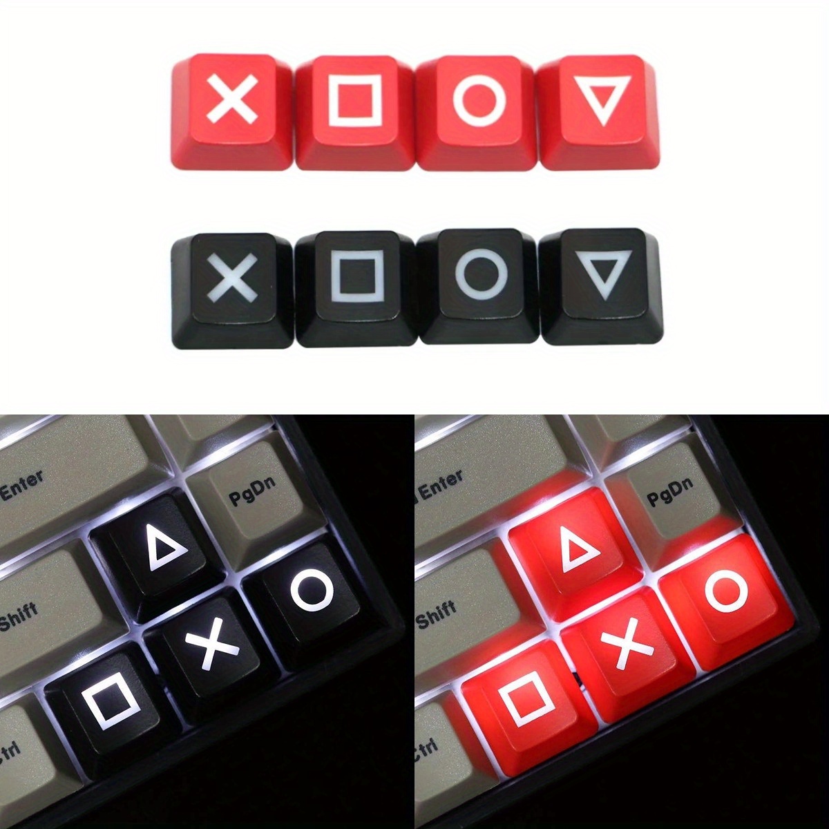 

Keyboard Keycaps Arrow/direction Key Diy Personality Keycaps Cherry Profile Abs Mx Keycap For Mx Switches Backlit Mechanical Gaming Keyboard