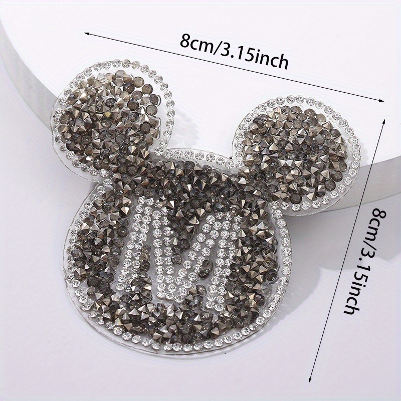 Mickey Rhinestone Decor Patches Cartoon - Temu