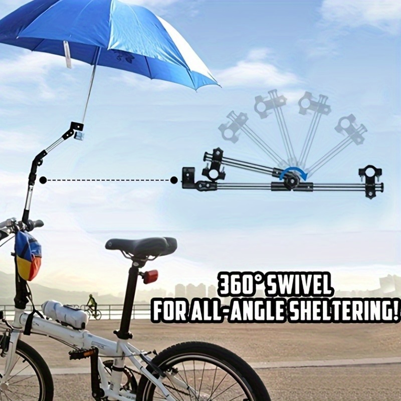 

Stainless Steel Foldable Bicycle Umbrella Frame, Bicycle Riding Umbrella Frame, Cycling Accessories