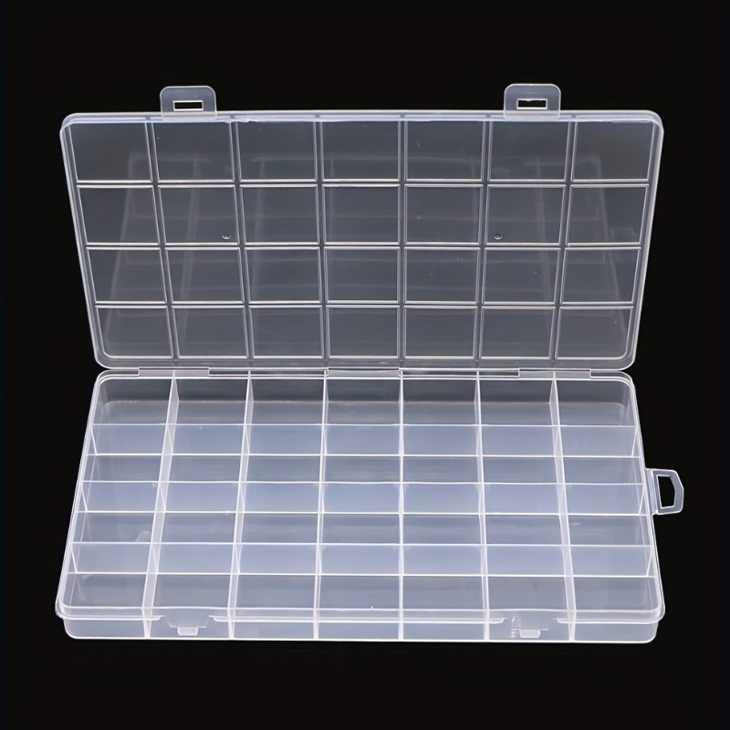 Double Layer Plastic Jewelry Box Organizer Storage Container