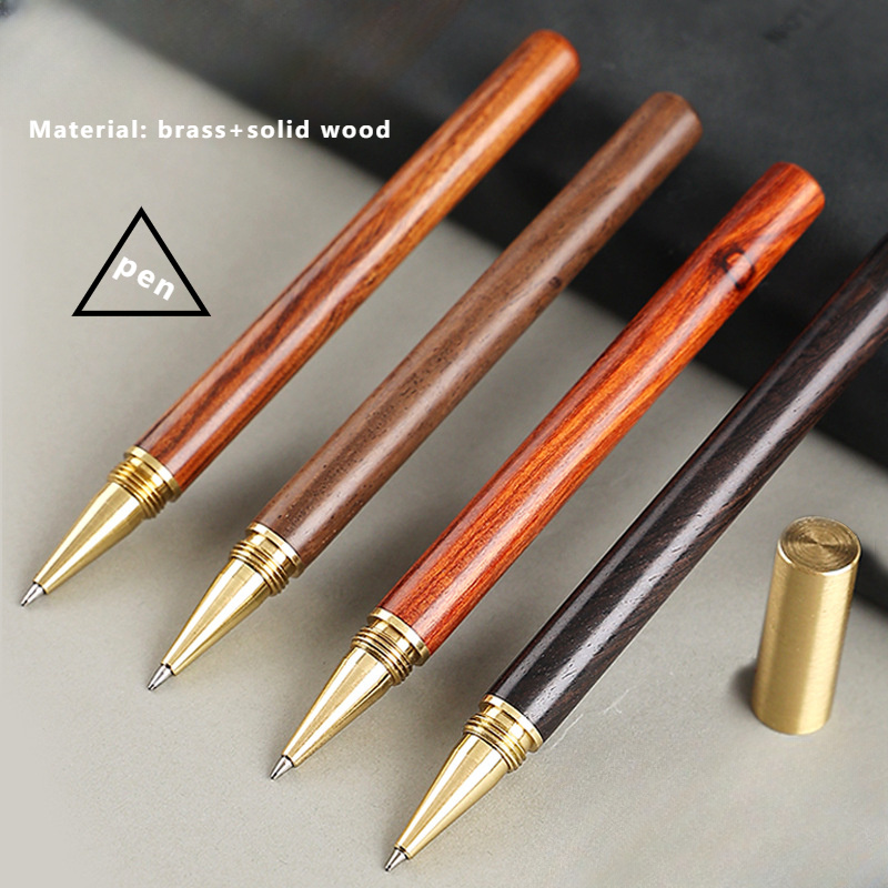 

1 Set Gel Pen Gel Pen Vintage Business Gift Gel Pen Wooden Pen