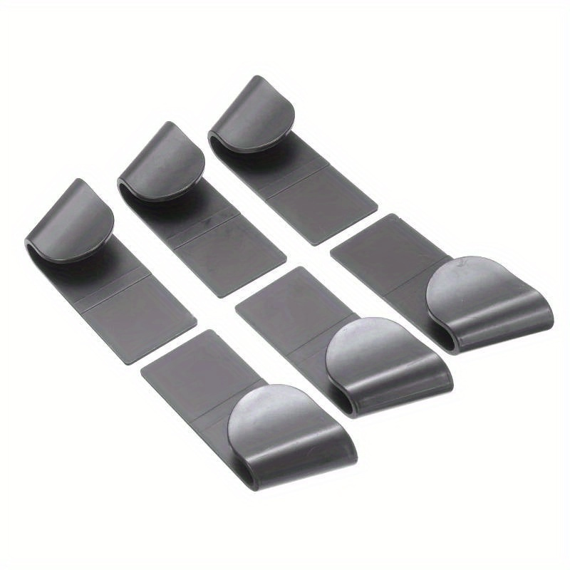 6 piece set metal pot lid organizer hanging wall mount pan cover storage rack kitchen organization accessory details 0