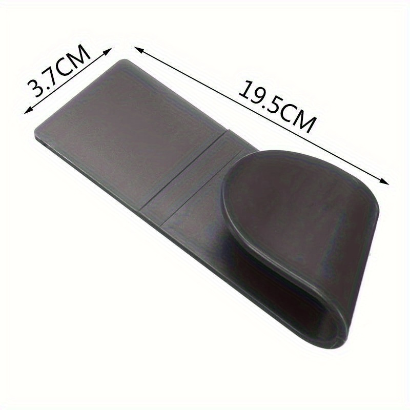 6 piece set metal pot lid organizer hanging wall mount pan cover storage rack kitchen organization accessory details 4