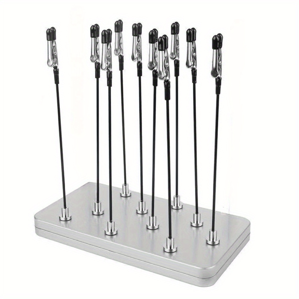UPKOCH Lot de 10 pinces de microphone en plastique pour accessoires de maison