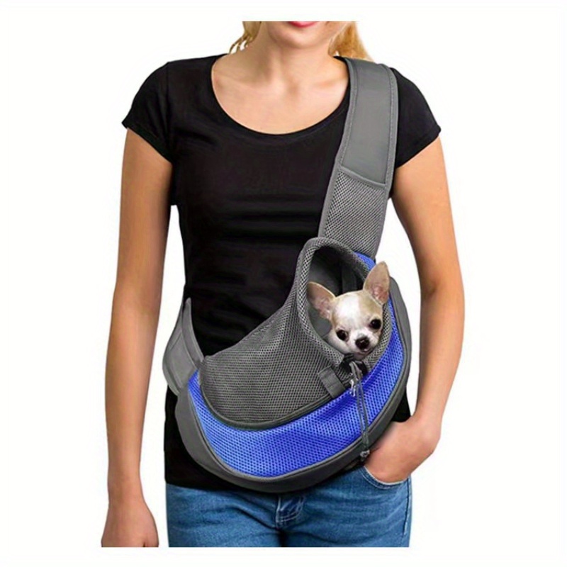 

Pet Going Out Shoulder Bag, Cat Small Dog Portable Travel Carrier, Ultralight Breathable Satchel Bag