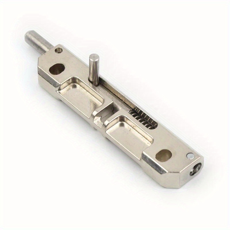 

1pc Left And Right Symmetrical Hardware Door Flush Bolt, Security Door Guard Lever Action Flush Bolt Latch, Slide Bolt Lock