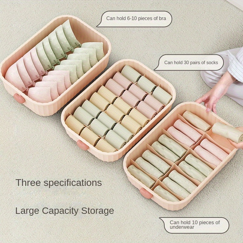 Wall mounted Storage Rack Socks Storage Box Hanging Storage - Temu