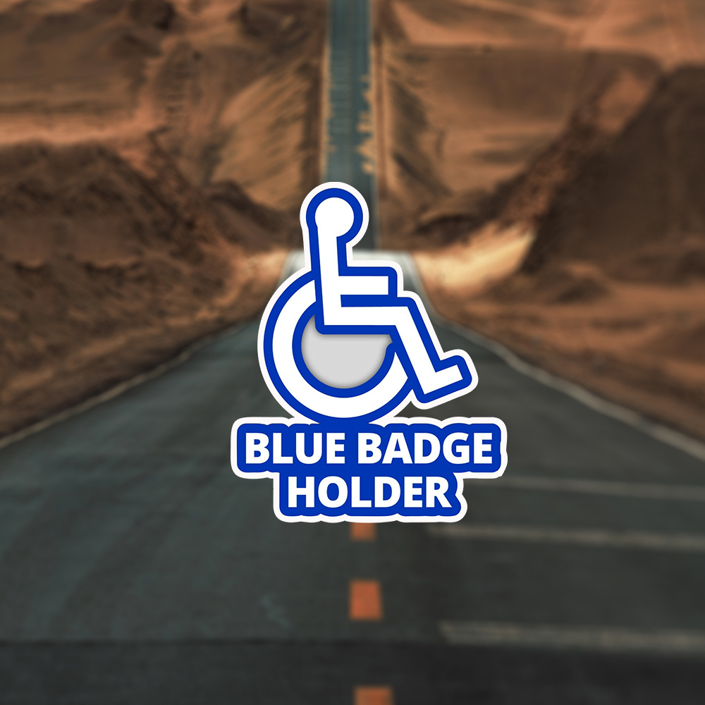 

Blue Badge Holder - Disabled Self Adhesive Car/van Sticker