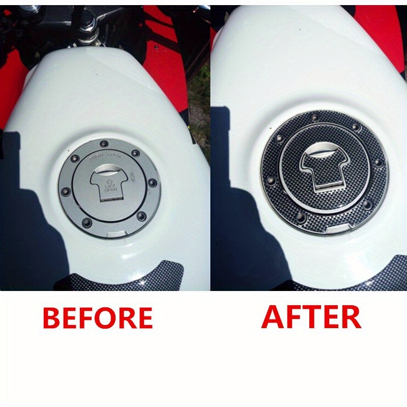 motorbike racing fiber fuel gas cap cover tank protector pad sticker decal for honda for cbr 600 f2 f3 f4 f4i rvf vfr cb400 cb1300 details 0