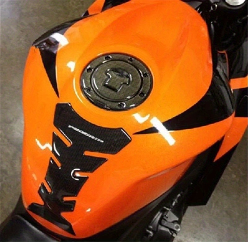 motorbike racing fiber fuel gas cap cover tank protector pad sticker decal for honda for cbr 600 f2 f3 f4 f4i rvf vfr cb400 cb1300 details 1