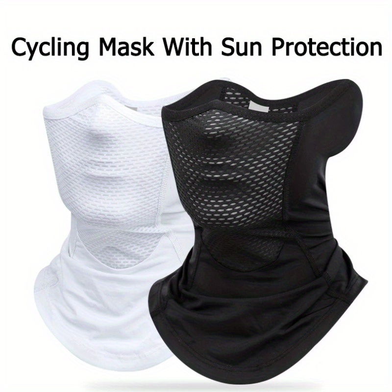 

Ice Silk Sports Neck Gaiter Outdoor Dust Sunscreen Motorcycle Cycling Half Face Mask