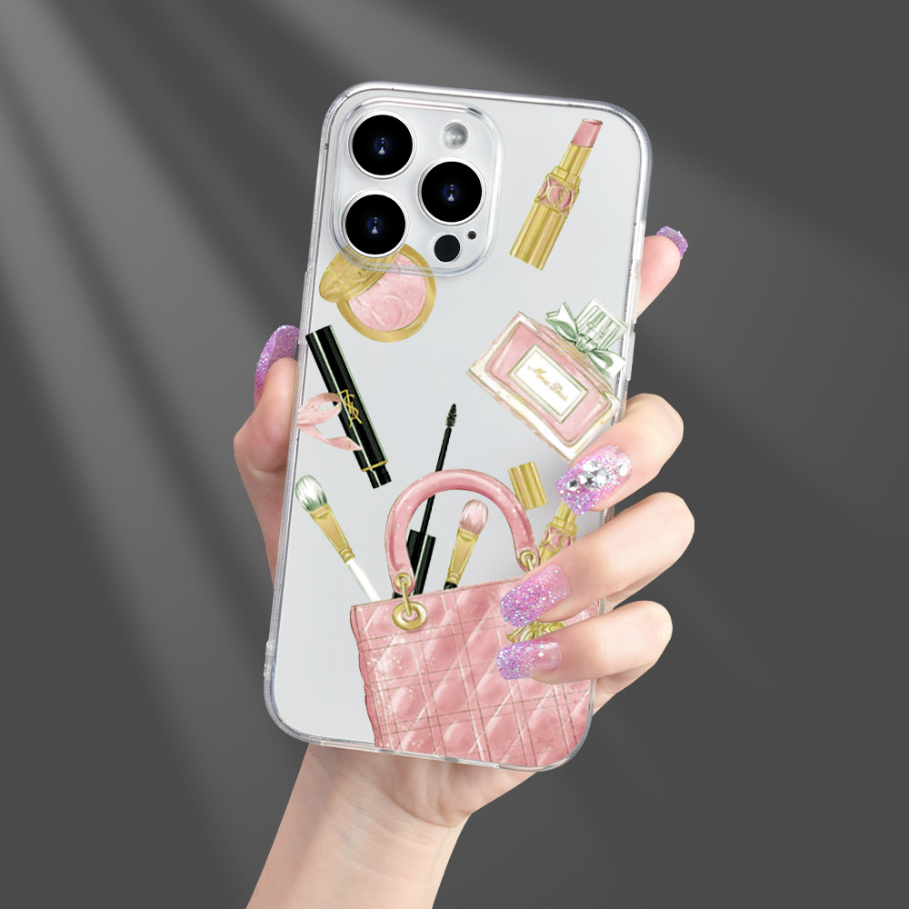 

Cosmetic Pattern Printing Phone Case, For Iphone 15/14/13/12/11 Series