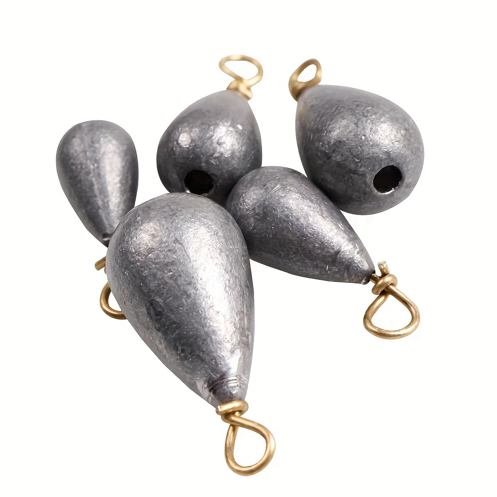 Complete Fishing Sinker Set -, 7 Sizes - Perfect For All Fishing