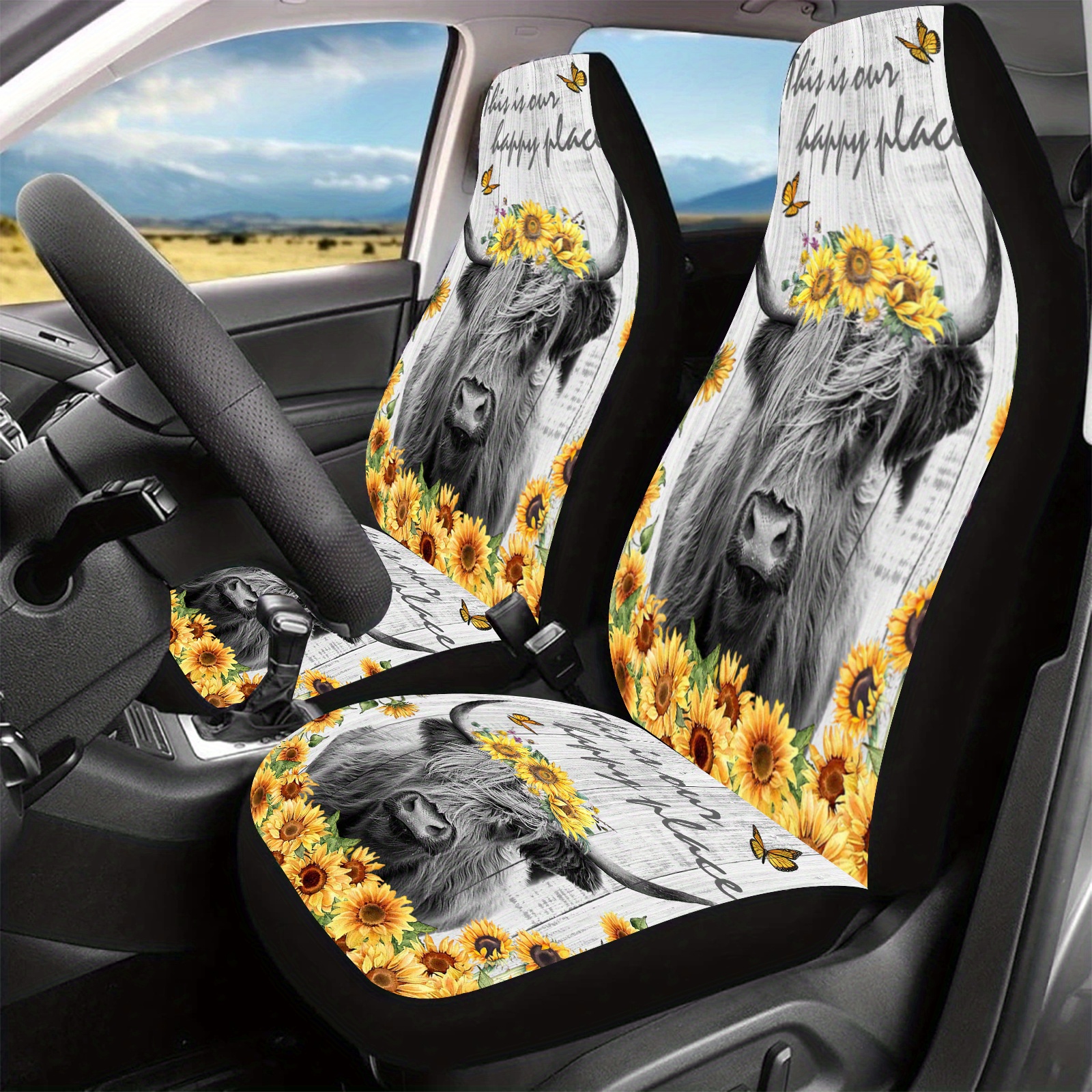 Sunflower Seat Covers - Temu