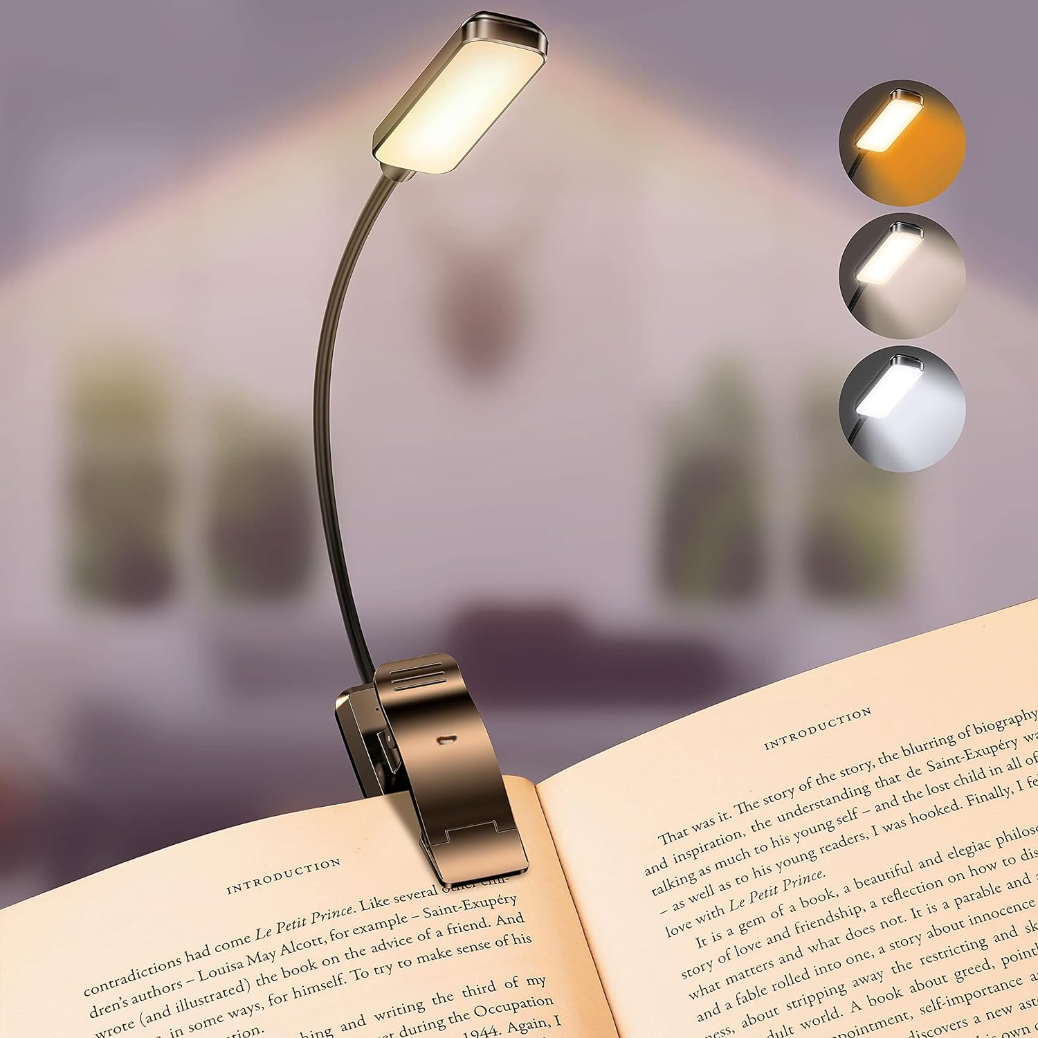 

10 Led Rechargeable Book Light