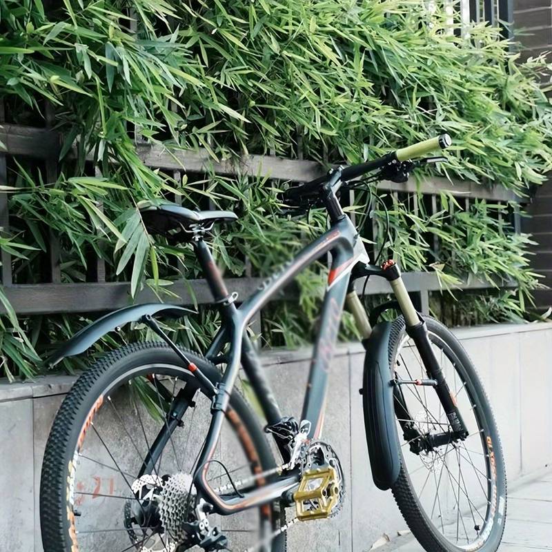 Parafango Bici 26 Set Parafanghi Alephnull Per Mountain Bike - Anteriore E Parafango Bici Elettrica