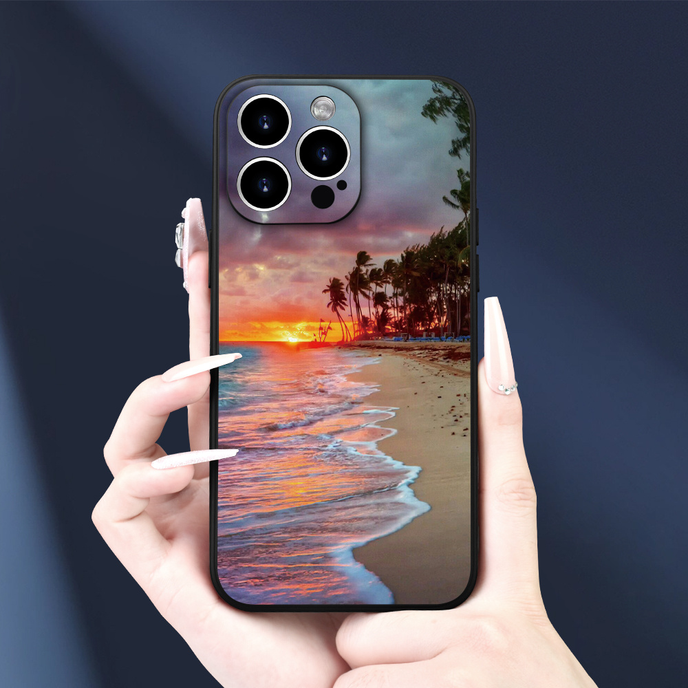 

Sunset Print Phone Case Suitable For Iphone 15 14 13 12 11 Xs Xr X 7 8 Plus Pro Max Mini