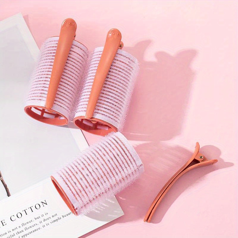 

Self-grip Hair Rollers Heatless Hair Curlers No Heat Hair Bangs Volume Diy Styling Tools