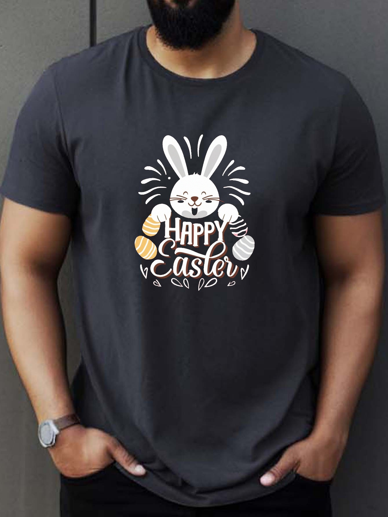 Easter Shirts Mens Easter Outfit 2019 Men' Easter Print T Shirt
