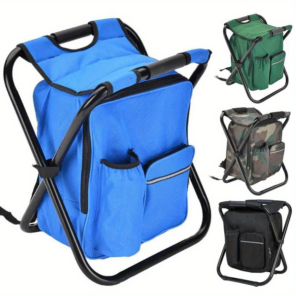 GEERTOP Lightweight Folding Camping Chair with Cooler Insulated Bag  Portable Waterproof Backpacking Fishing Stool Hiking Seat Camping Gear for  Outdoor Indoor Picnic Travel Beach BBQ : : Sports & Outdoors