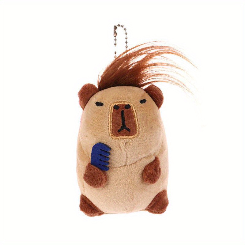 Cute Capybara Plush Toy An Head Capybara Plush Pendant - Temu