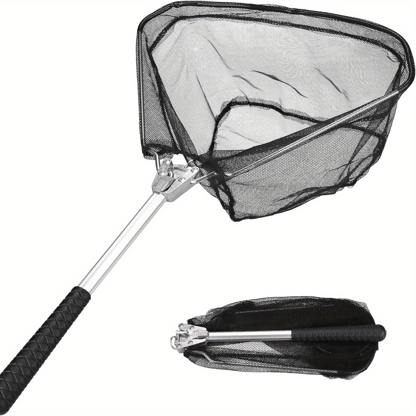 Fishing Hand Net Portable Nylon Landing Net Anti Slip Wear