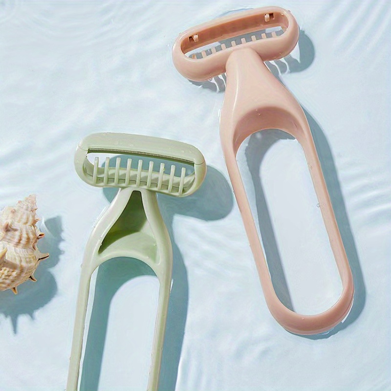 1pc Women's Hair Removal Razor, Gentle Manual Shaving For Sensitive