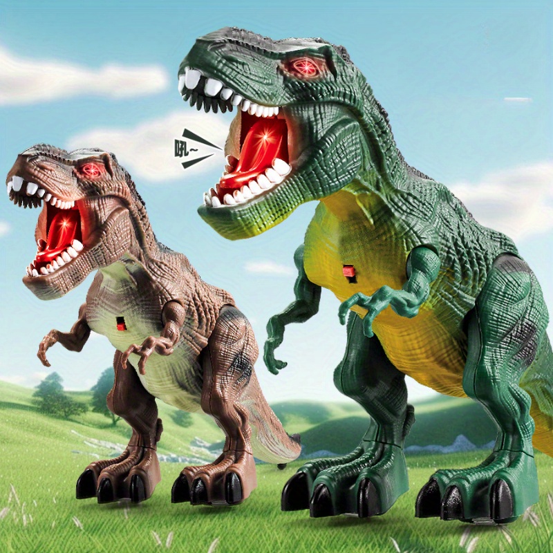 Remote Control Dinosaur Toys Kids Light Realistic Roaring - Temu Canada