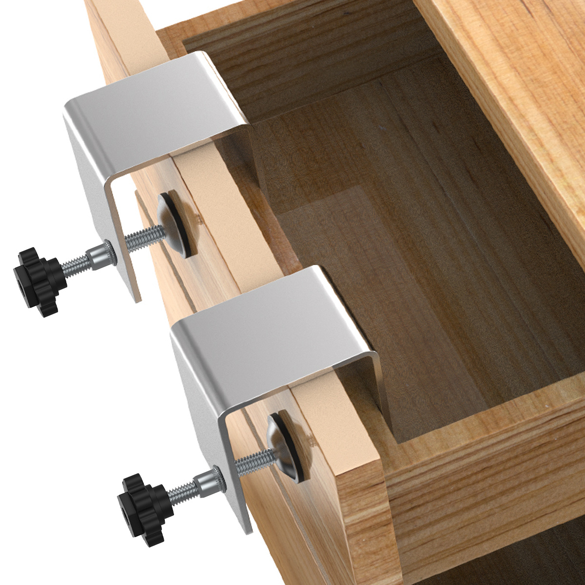 4pcs cabinet installation clamp stainless steel drawer 