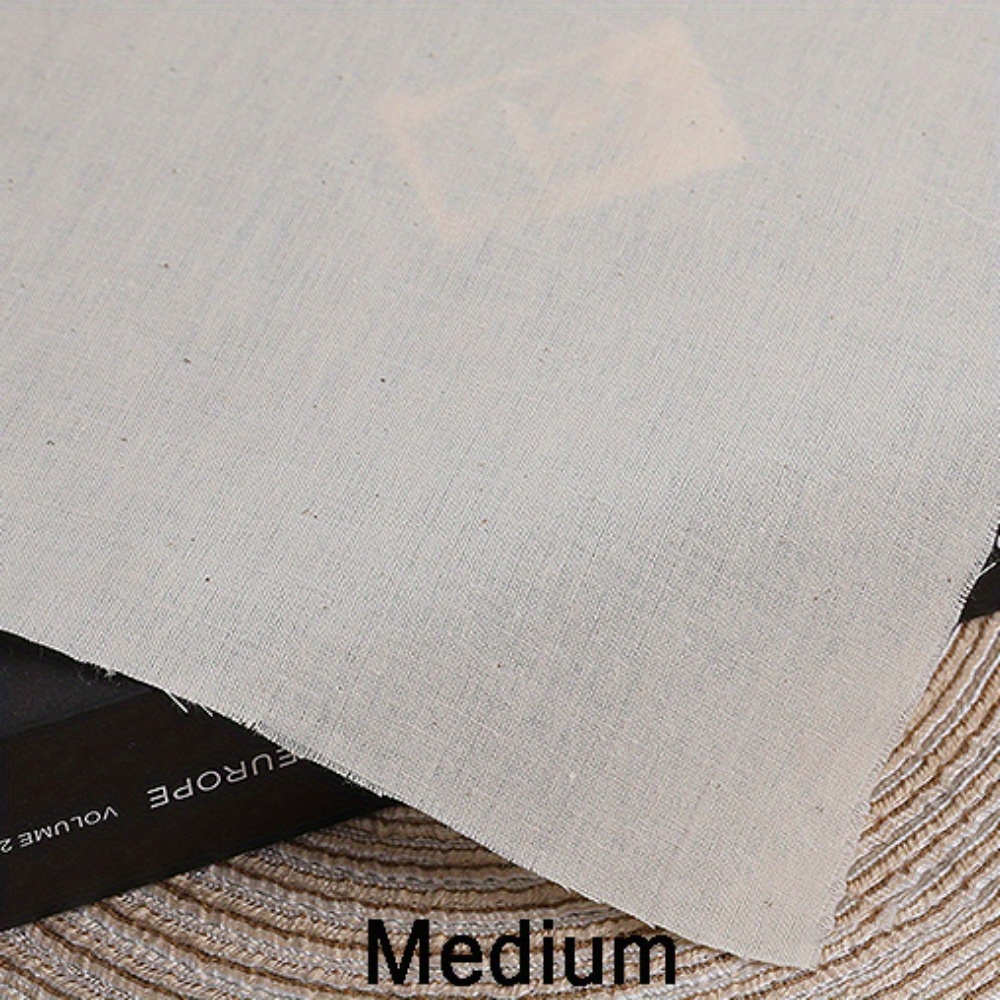 Image of 1pc Premium Fabric - Pre-cut, Solid Color For Diy Embroidery, Cross Stitch, Bags & Home Decor