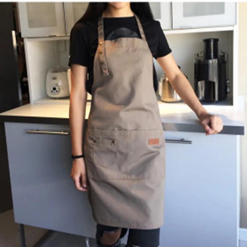 

1pc Stain Resistant Apron, Sleeveless And Oil Resistant, Household Kitchen Cooking Fashion Apron, Adult Work Clothes, Kitchen Accessories