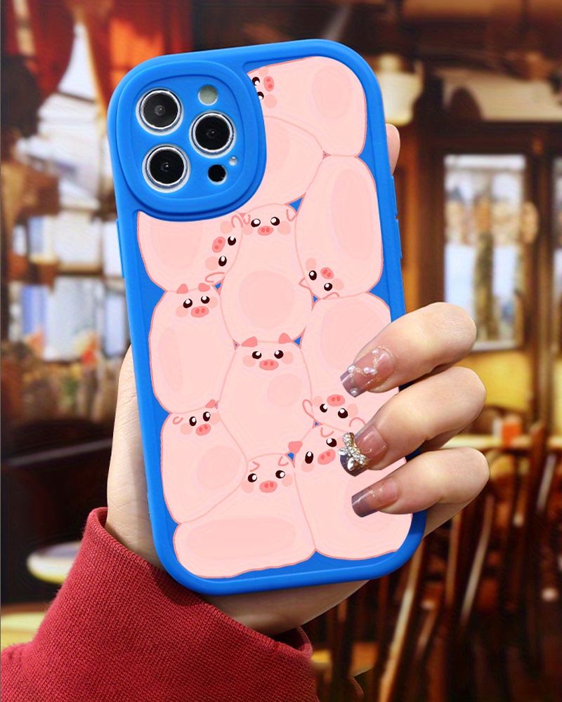 Pink Aesthetic Cases For Iphone Luxury Silicone Cute Pink Phone