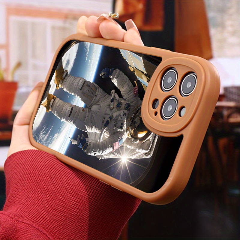 GINASH Custodia Morbida Per Telefono Astronauta Di Lusso Per - Foto 6