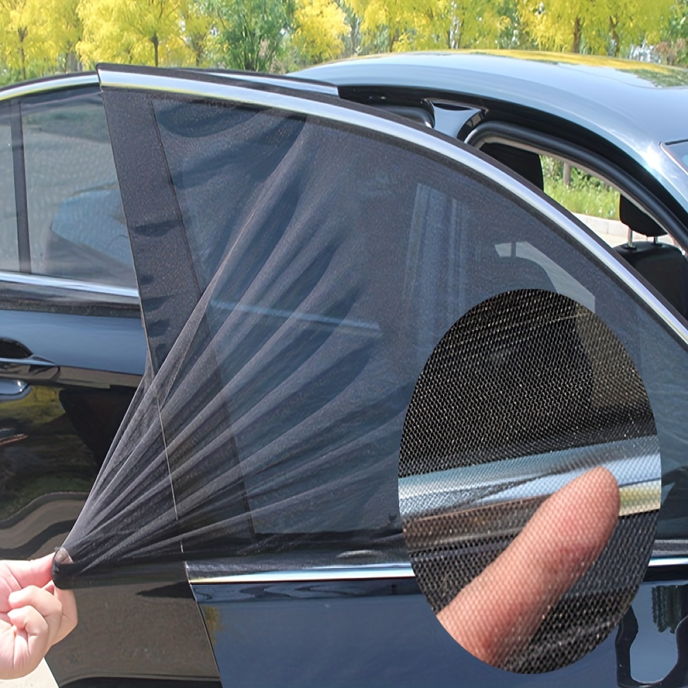 Car Window Sunshade Curtain Summer Anti mosquito Sunscreen details 4