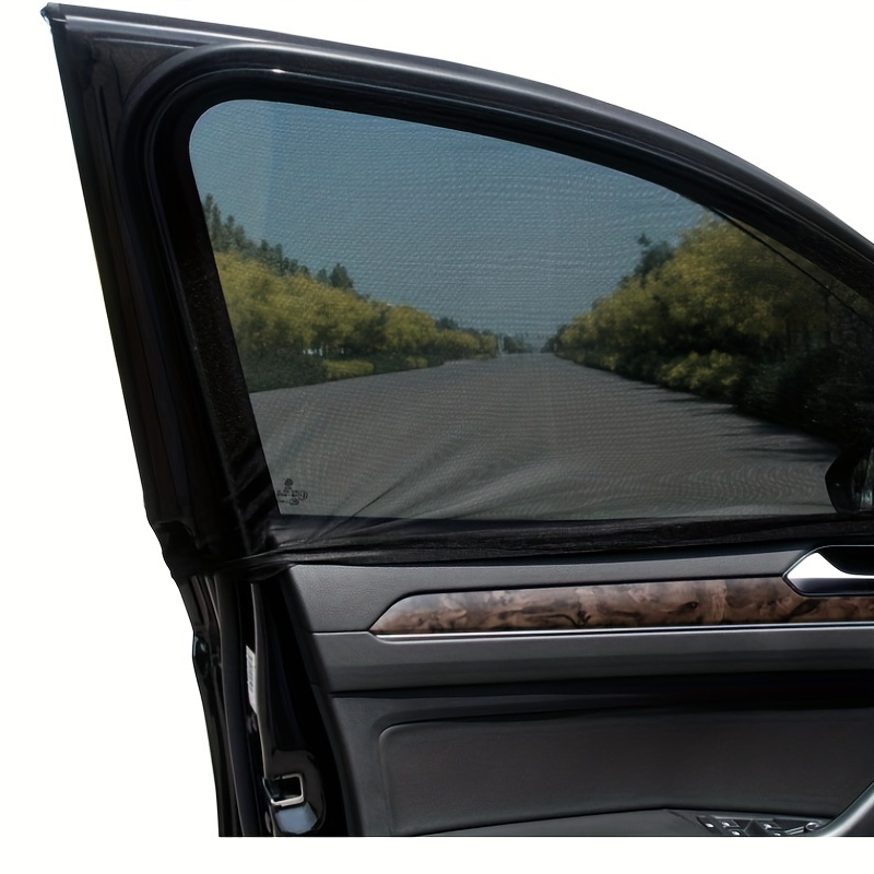 Car Window Sunshade Curtain Summer Anti mosquito Sunscreen details 6