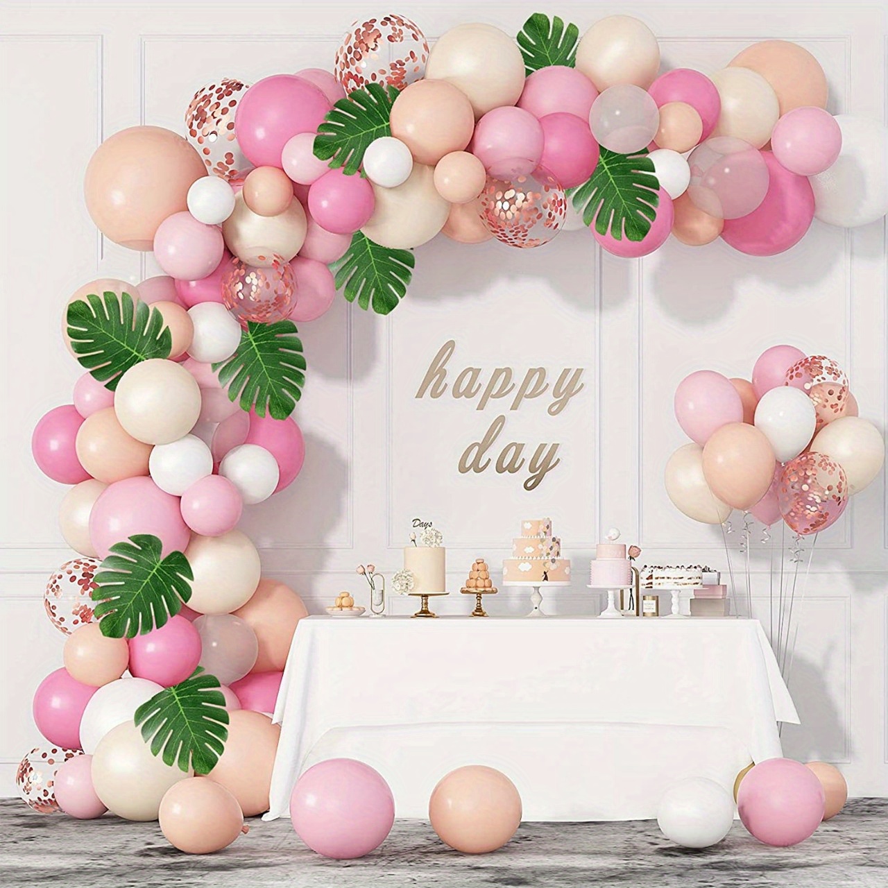 Tropical Balloon Garland Arch Kit Hawaiian Beach Summer - Temu