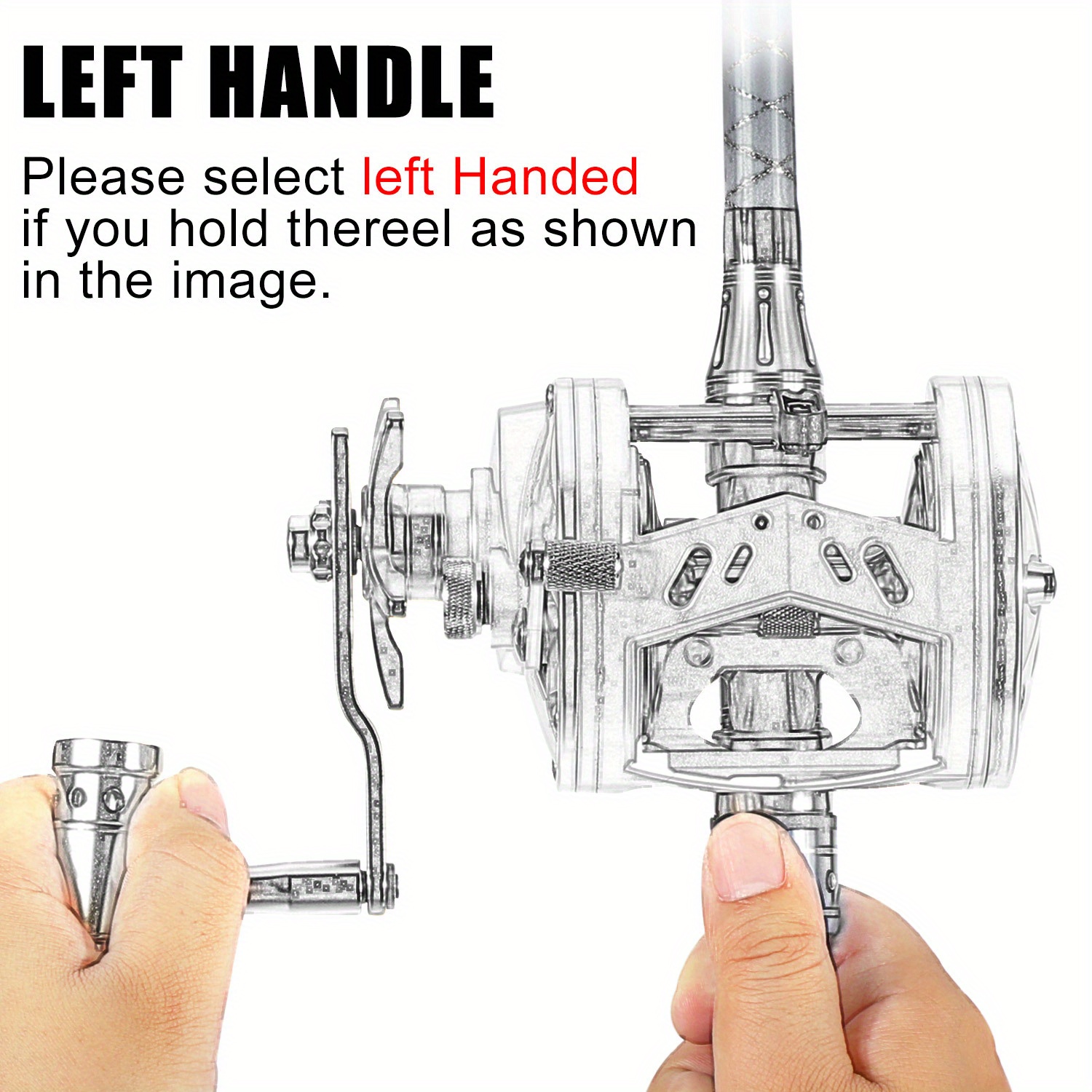 Sougayilang Right Hand Trolling Reel 6+1bb Slow Jigging - Temu