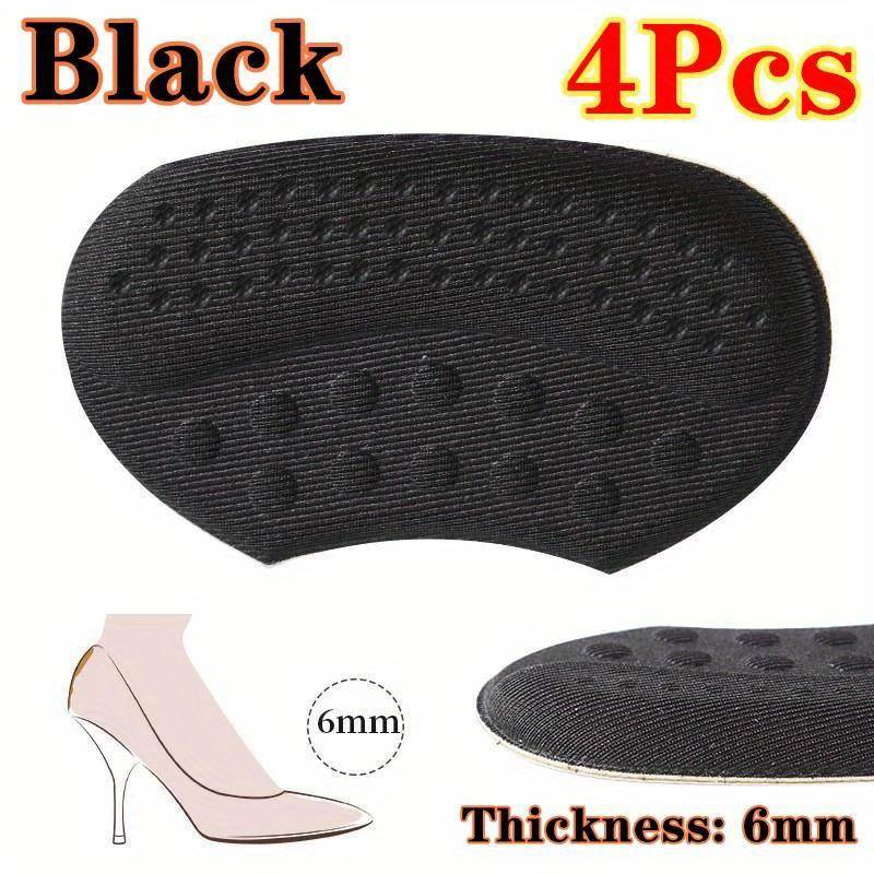 Lot De 4 Paires De Coussinets De Talon Auto-Adhésifs - Éponge Confort - Pour Chaussures Trop Grandes Ou Frottantes