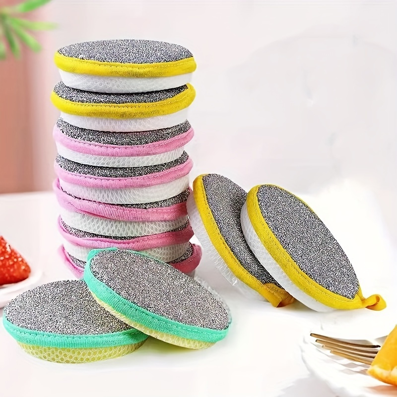 

3/6/9/12/15pcs, Cleaning , Scouring Pad, Dish Cloths, Dish Towel, Cleaning Cloth For Or , Antibacterial Cleaning , , Cleaning Gadgets,