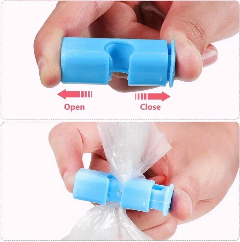 12pcs food bag sealing clips multifunctional   keeping clamp   moisture proof airtight clamp for   plastic bags and snack bags kitchen organizers and storage kitchen accessories details 3