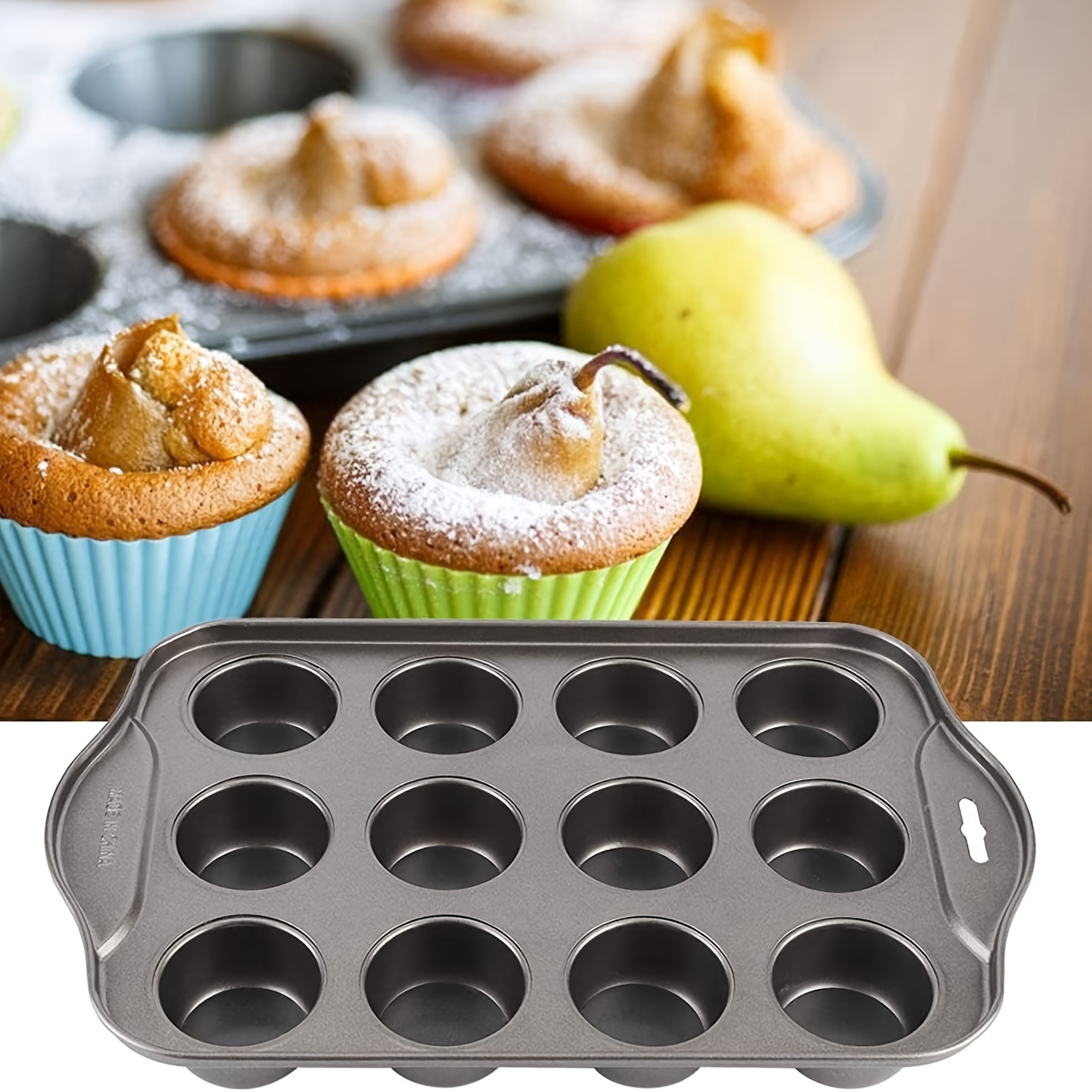 Muffin pan with removable bottom best sale