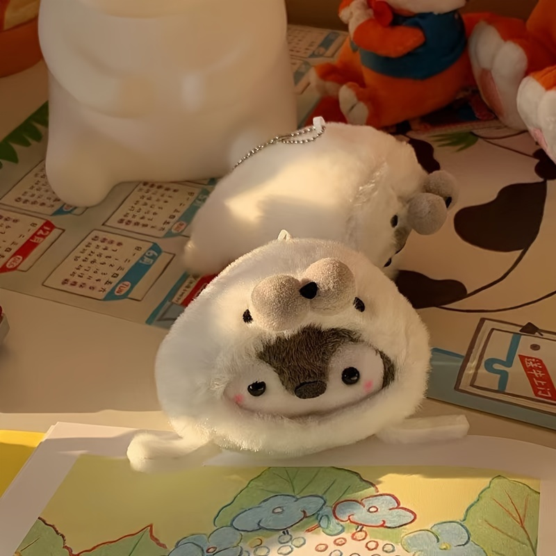 1pc Muñeco de Peluche de Pingüino Seudofoca Lindo, Llavero con Colgante de Peluche, Regalo Perfecto